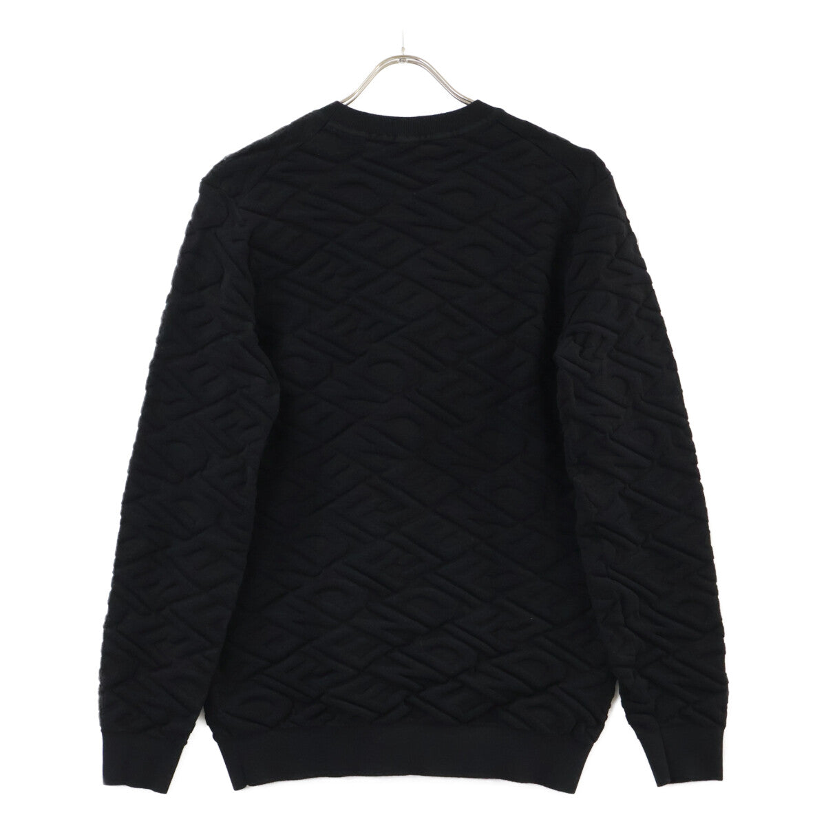 FENDI フェンディ FZX061 AL3M FF柄 ニット ブラック トップス