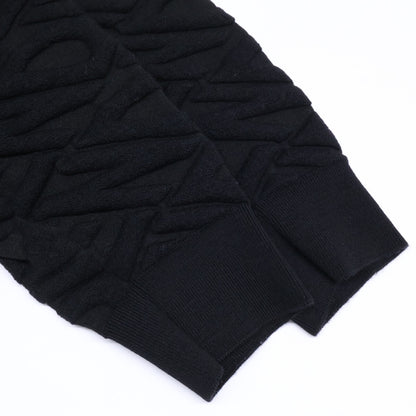 FENDI フェンディ FZX061 AL3M FF柄 ニット ブラック トップス