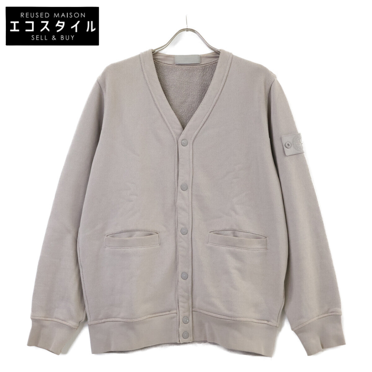 STONE ISLAND ストーンアイランド L1S156100027 S0F42 Ghost Piece スウェット カーディガン トップス