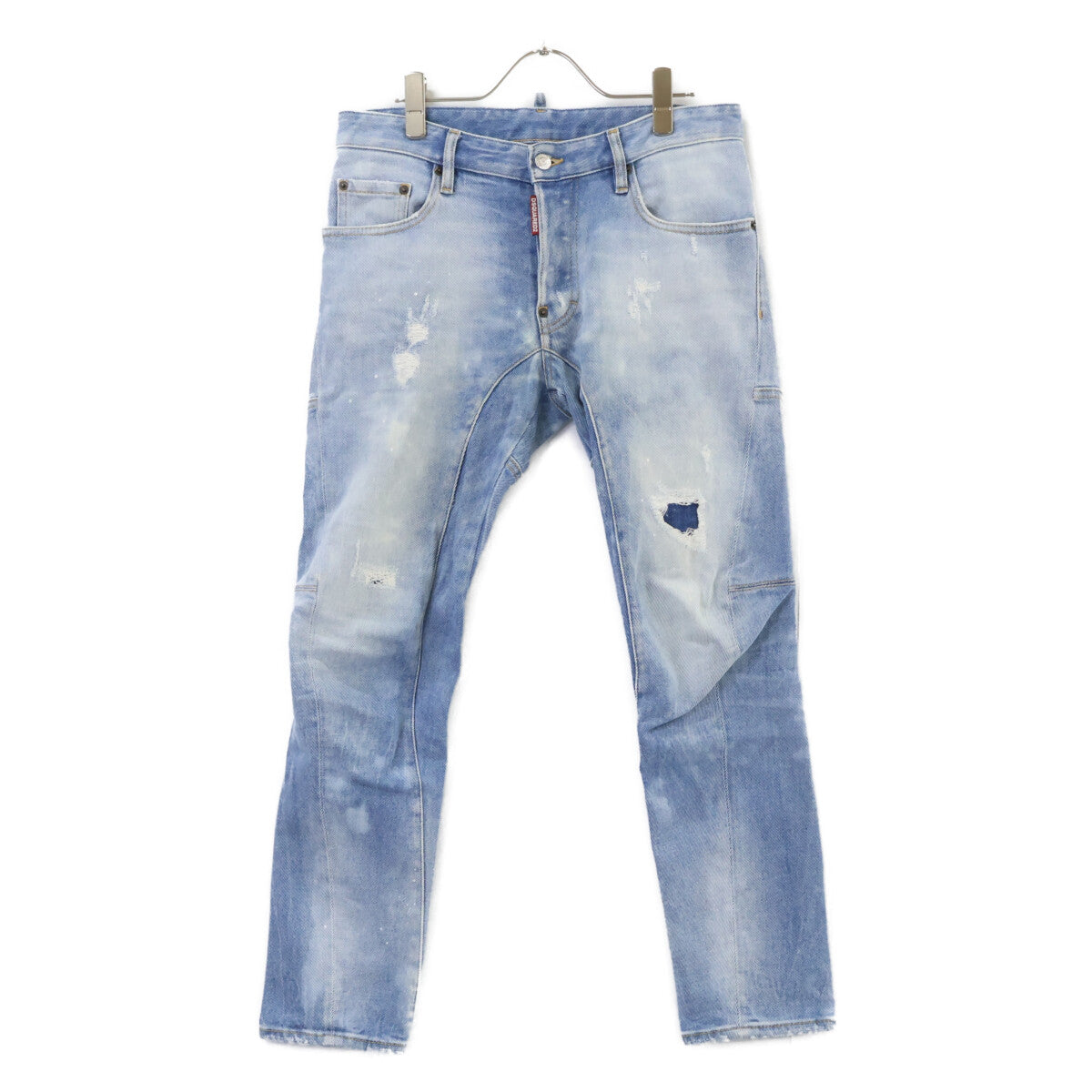 DSQUARED2 ディースクエアード S74LB0734 TIDY BIKER JEAN インディゴ デニム ボトムス