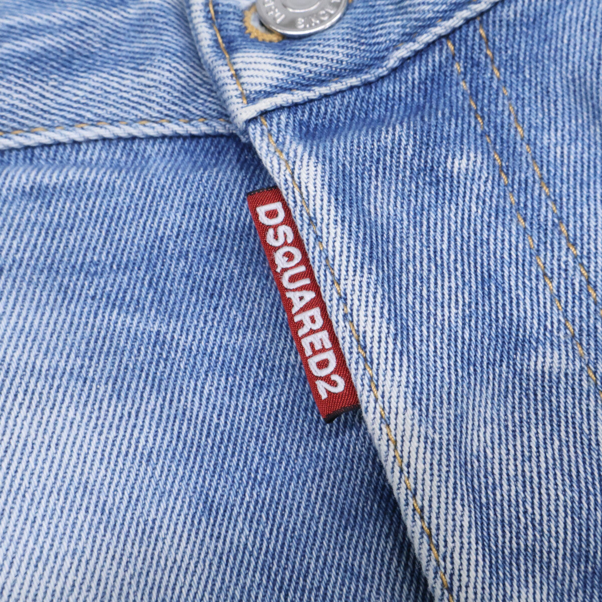 DSQUARED2 ディースクエアード S74LB0734 TIDY BIKER JEAN インディゴ デニム ボトムス