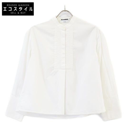 JILSANDER ジルサンダー THURSDAY 7デイズシャツ バンドカラー ホワイト トップス