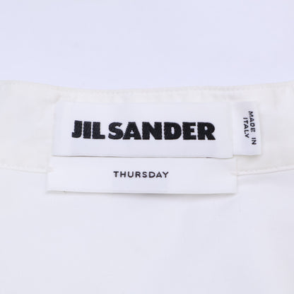JILSANDER ジルサンダー THURSDAY 7デイズシャツ バンドカラー ホワイト トップス
