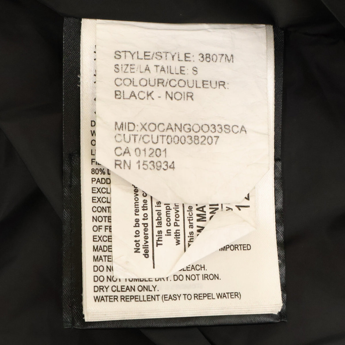 CANADA GOOSE カナダグース 3807MA WOOLFORD ウールフォード ダウンジャケット ジャケット