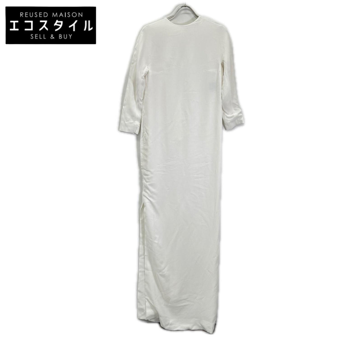 Haider Ackermann ハイダーアッカーマン 193-2205-139-003 ホワイト レーヨン ドレス ワンピース
