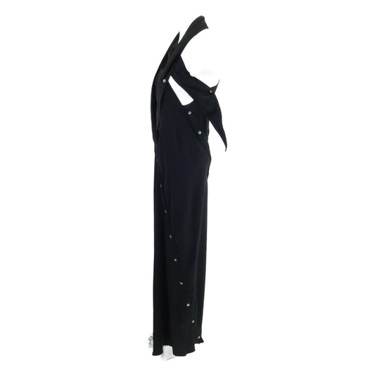 SETCHU Black rayon asymmetrical dress Dress