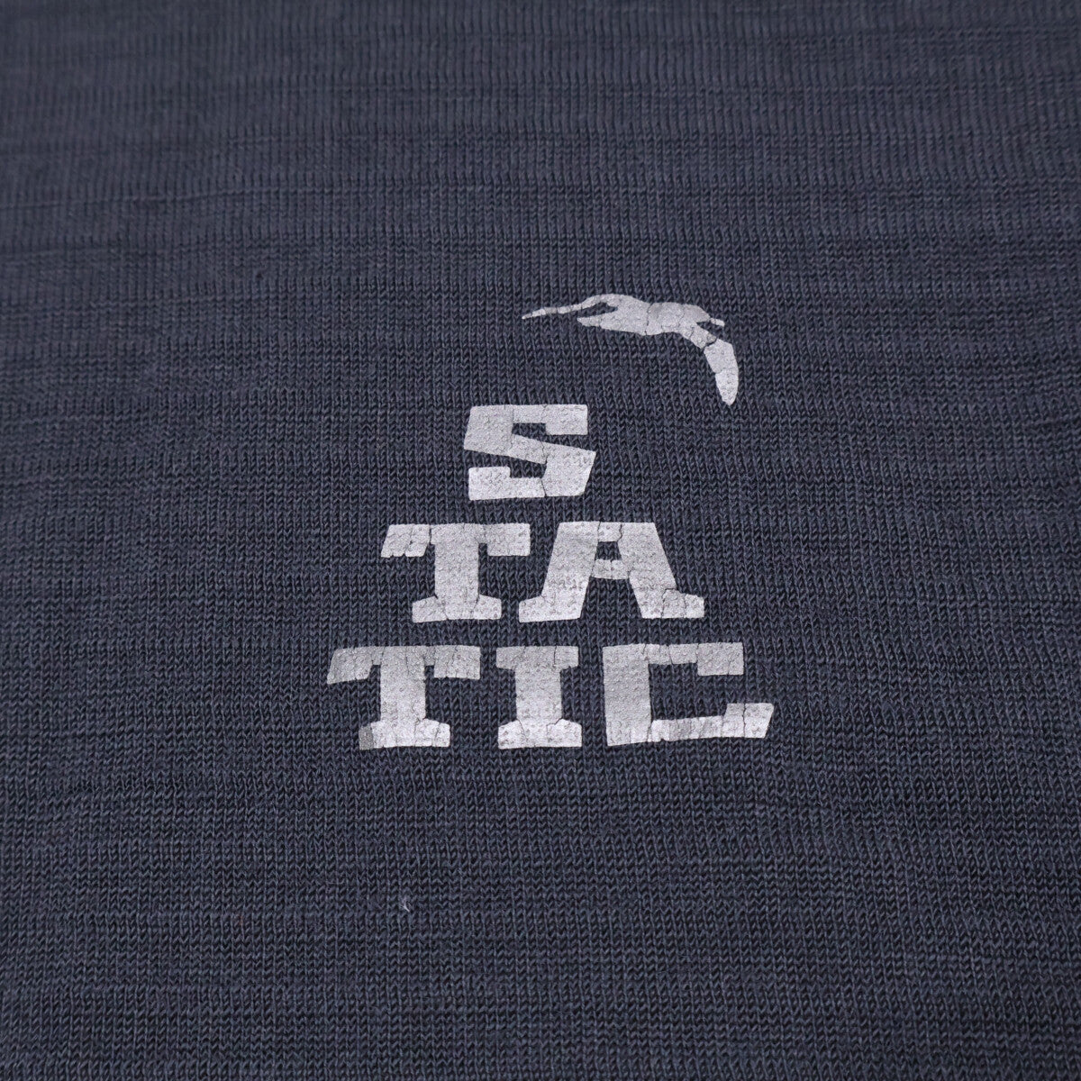 グレー メリノウール 長袖Tシャツ トップス