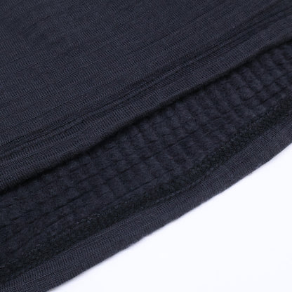 グレー メリノウール 長袖Tシャツ トップス