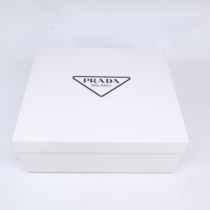 PRADA プラダ 1X853M モノリス ラバー トライアングルプレート サンダル シューズ