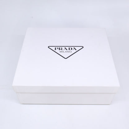 PRADA プラダ 1X853M モノリス ラバー トライアングルプレート サンダル シューズ