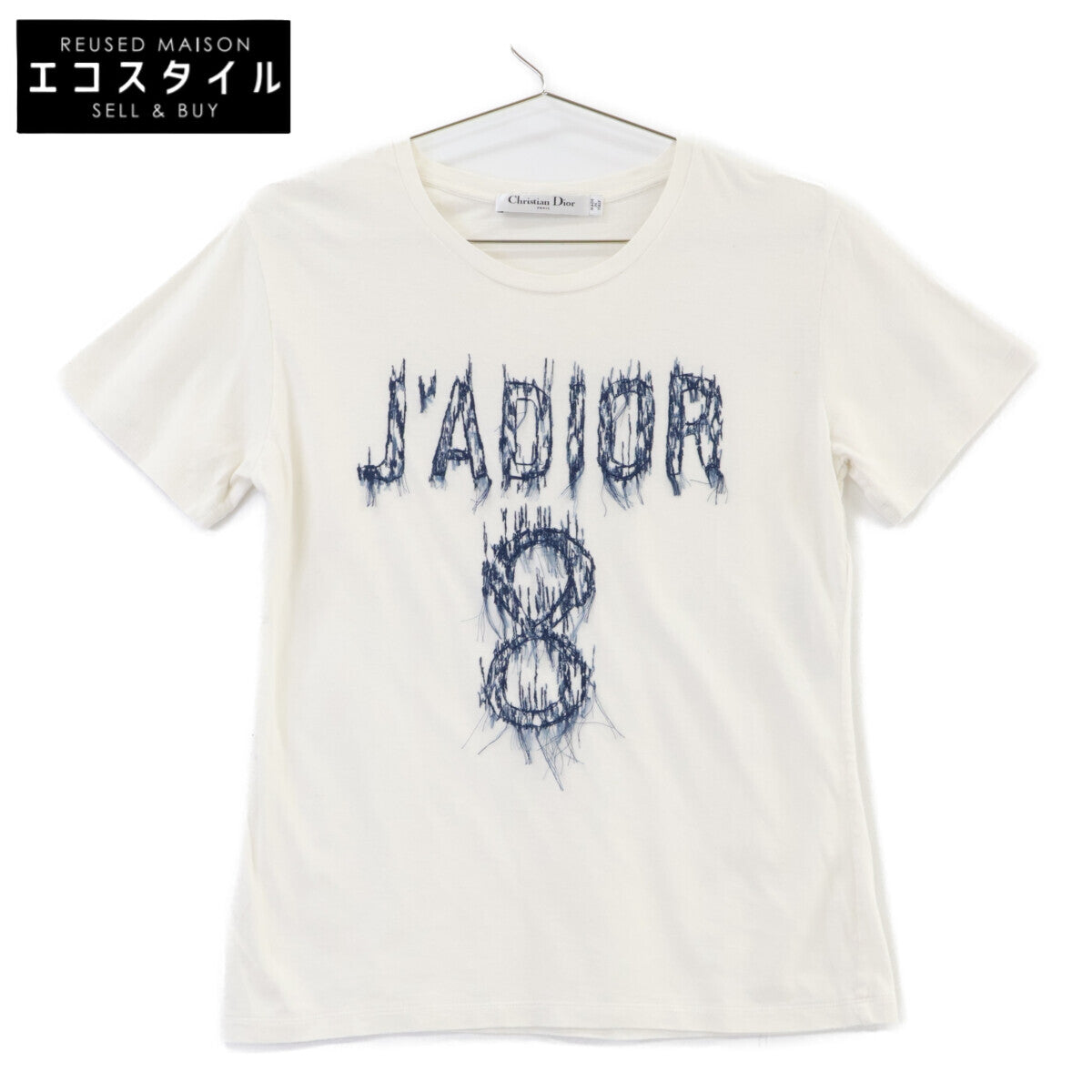 Christian Dior クリスチャンディオール 123T04A4435 J'ADIOR 8 刺繍Tシャツ トップス