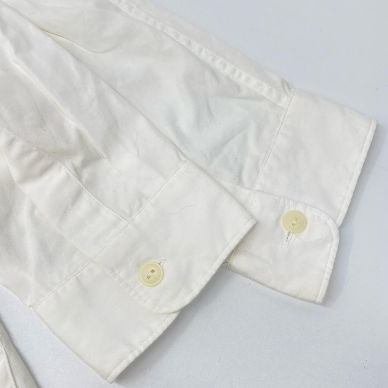 POLObyRalphLauren ポロラルフローレン 90s ISLE ホワイト 長袖 キューバシャツ 開襟 トップス