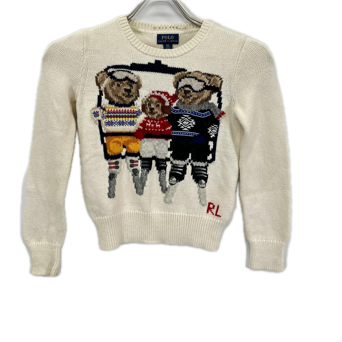 POLObyRalphLauren ポロラルフローレン ポロベア スキー コットンニット トップス