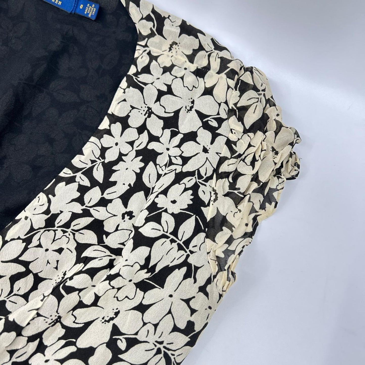 POLObyRalphLauren ポロラルフローレン 花柄 半袖ワンピース カーディガン ワンピース