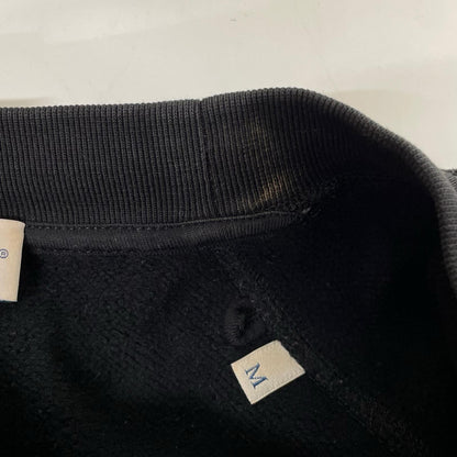 MONCLER モンクレール MAGLIA GIROCOLLO ブラック ロゴパッチ スウェット トップス