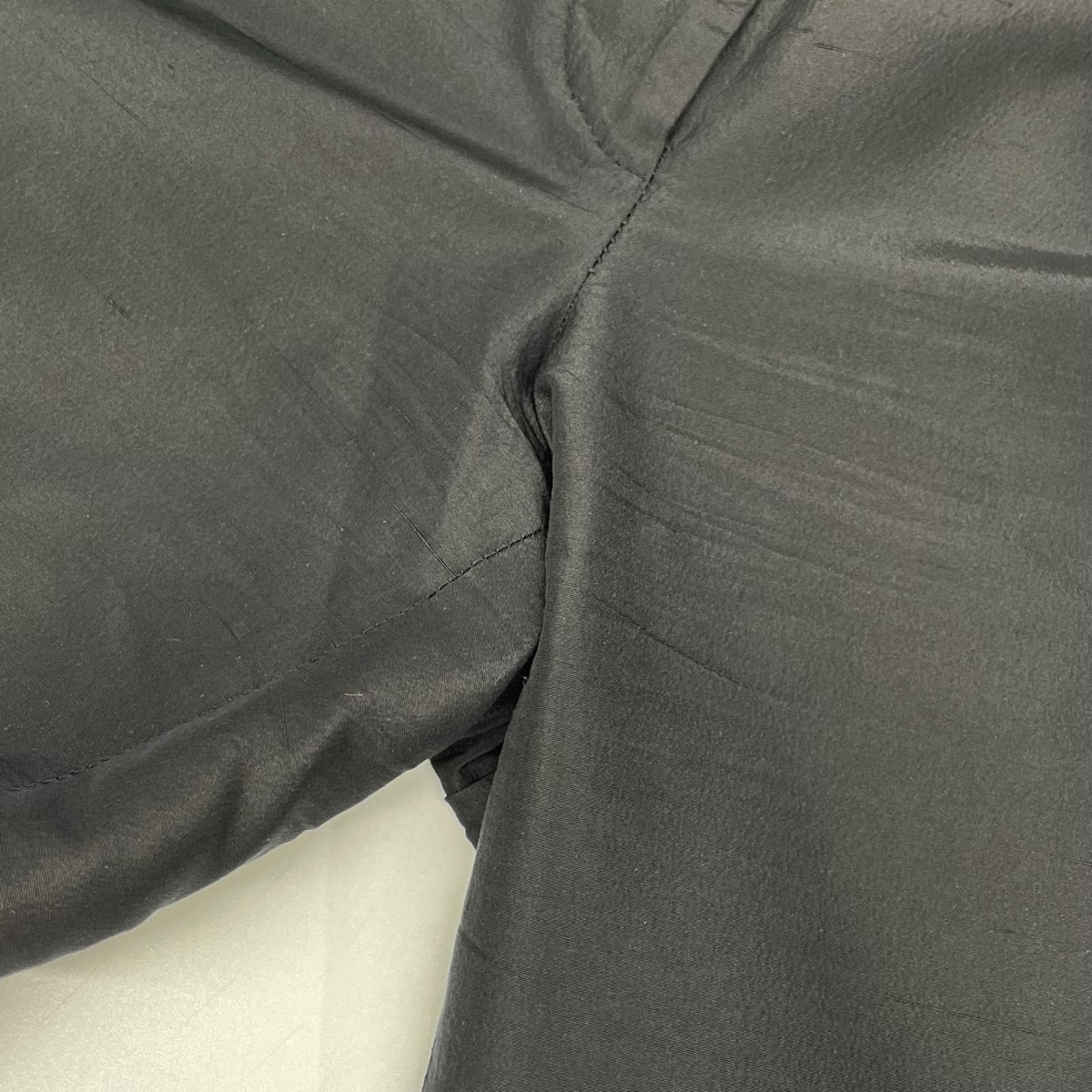 HERMES エルメス ゴルチエ期 ブラック シルク100% パンツ ボトムス