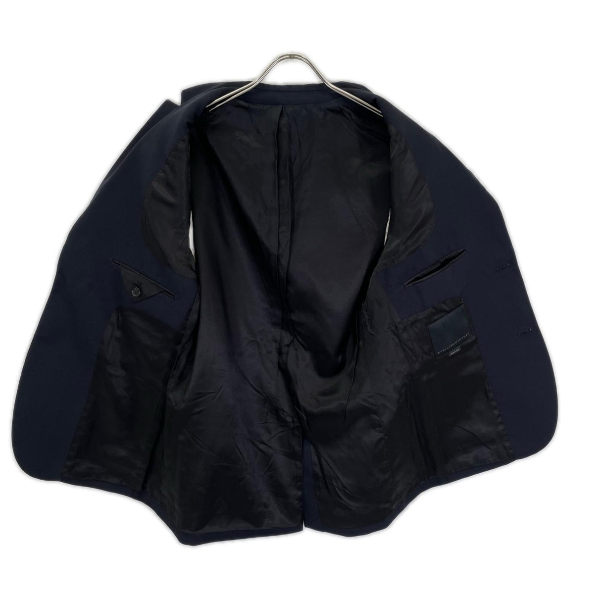 STELLA McCARTNEY ステラマッカートニー ネイビー 2b ウール テーラードジャケット ジャケット