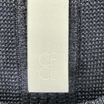 CFCL シーエフシーエル ネイビー ワンピースPAPER GARTER DRESS 和紙ニット CF007KH165 ワンピース