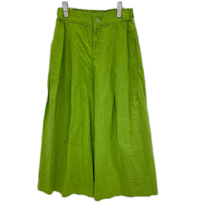 ISSEY MIYAKE イッセイミヤケ IM12FF579 コットンリネン ゴム紐ワイドパンツ ボトムス
