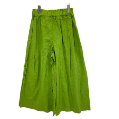 ISSEY MIYAKE イッセイミヤケ IM12FF579 コットンリネン ゴム紐ワイドパンツ ボトムス