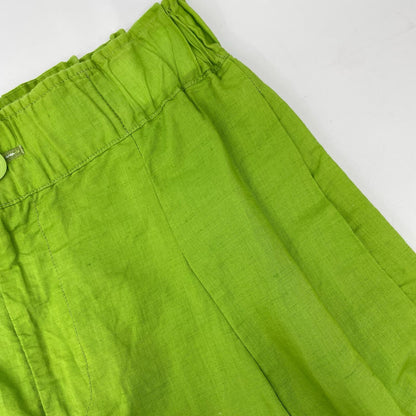 ISSEY MIYAKE イッセイミヤケ IM12FF579 コットンリネン ゴム紐ワイドパンツ ボトムス