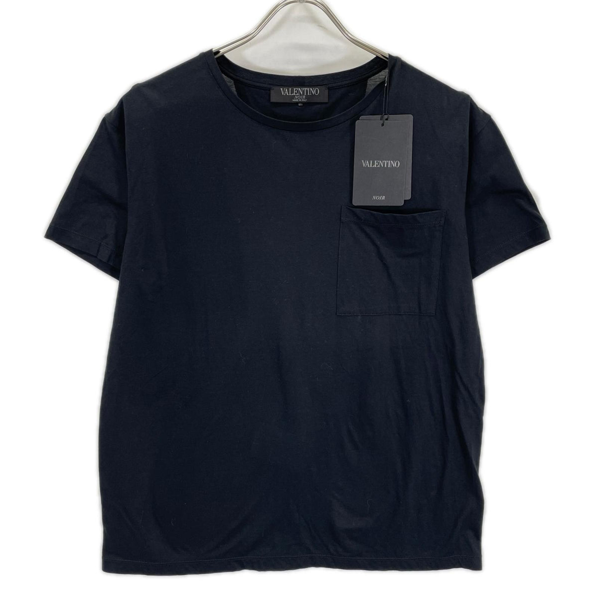S.VALENTINO バレンチノ NOIR KV0MG03C380 スタッズTシャツ ブラック トップス