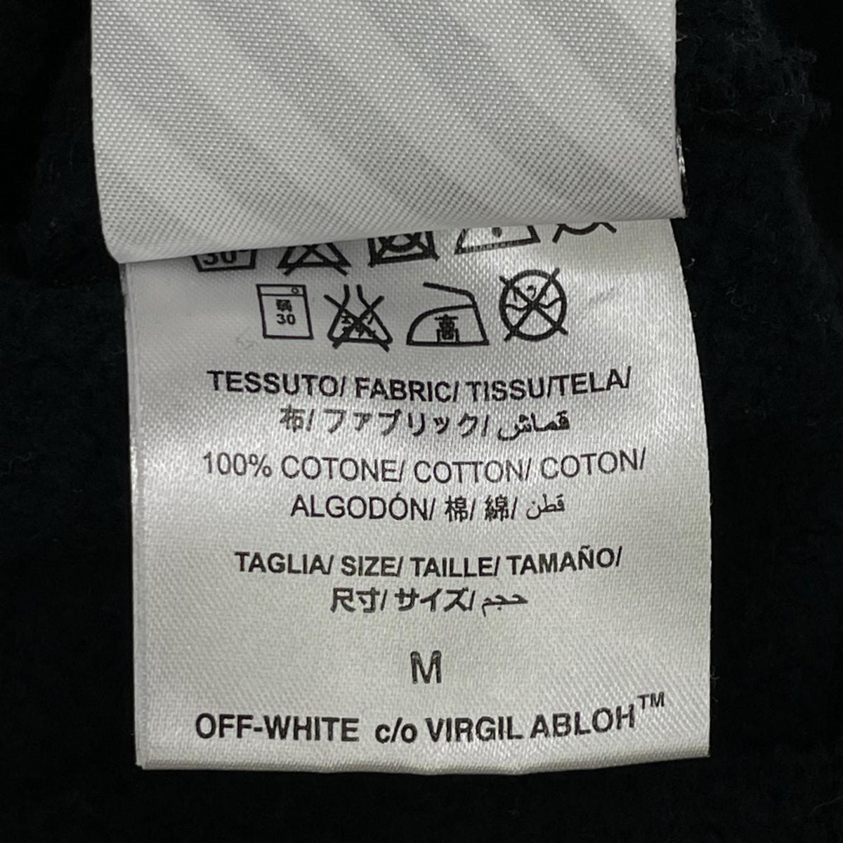 OFF-WHITE オフホワイト ブラック SOMETHING SPECIAL WOMEN ブラック フーディ― トップス