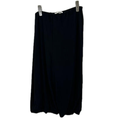 JILSANDER ジルサンダー J01MA0318 ブラック レーヨン バルーンスカート スカート