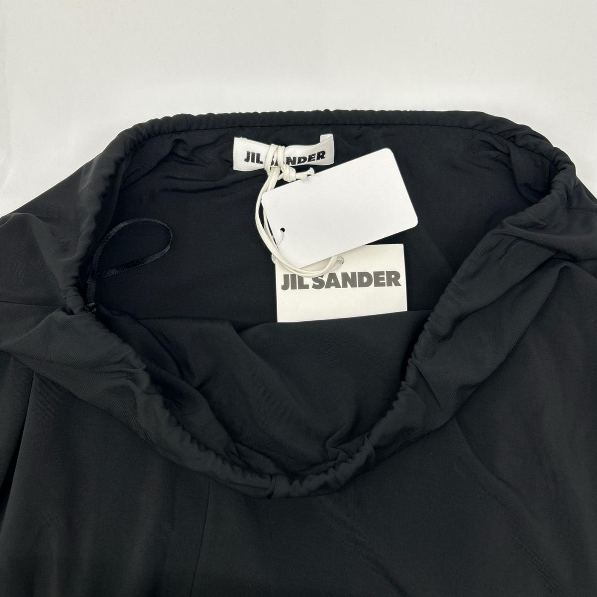 JILSANDER ジルサンダー J01MA0318 ブラック レーヨン バルーンスカート スカート