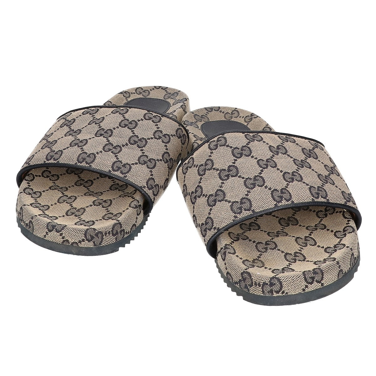 GUCCI グッチ 692951 GGキャンバス スライドサンダル シューズ