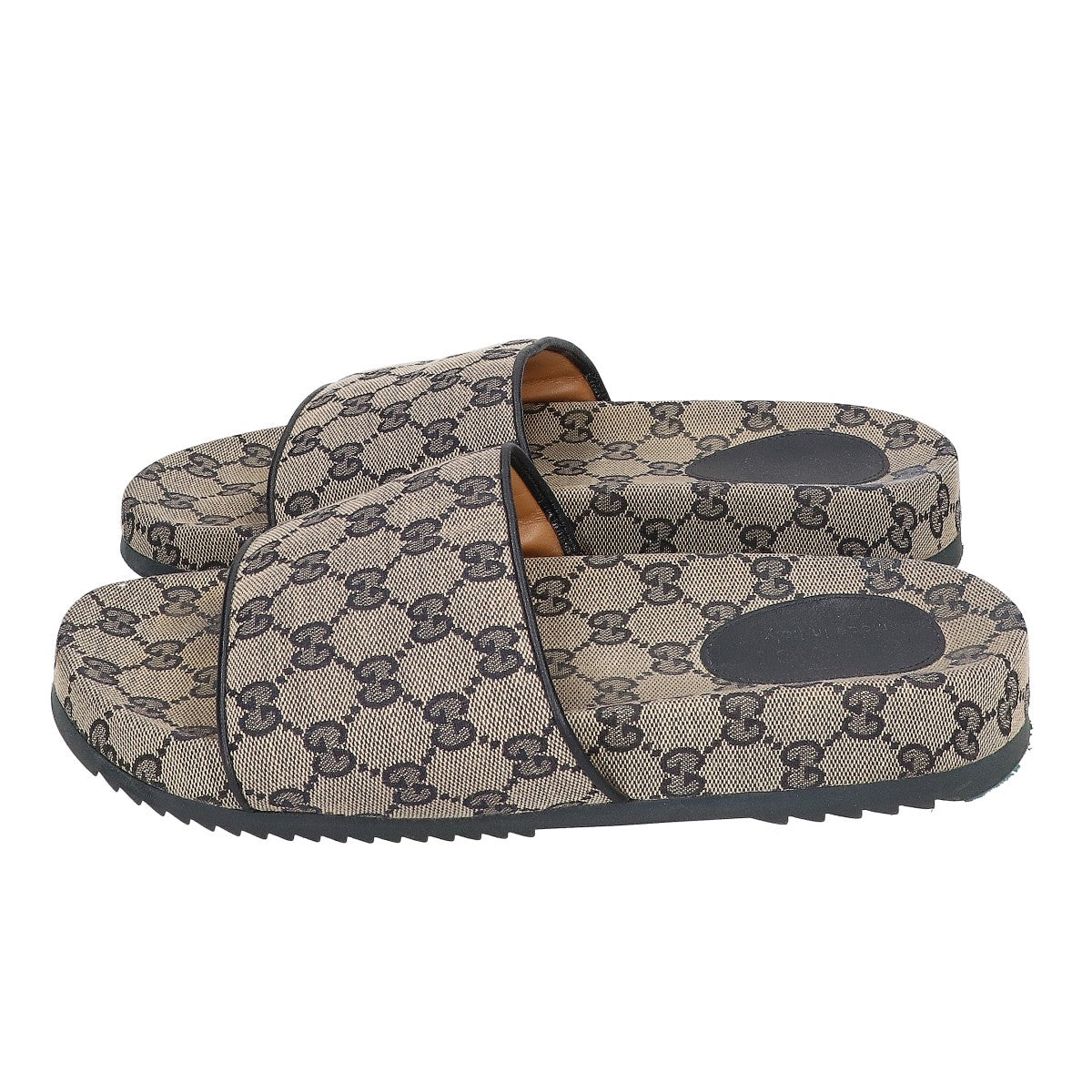 GUCCI グッチ 692951 GGキャンバス スライドサンダル シューズ