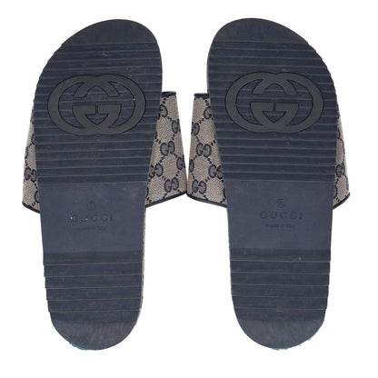 GUCCI グッチ 692951 GGキャンバス スライドサンダル シューズ