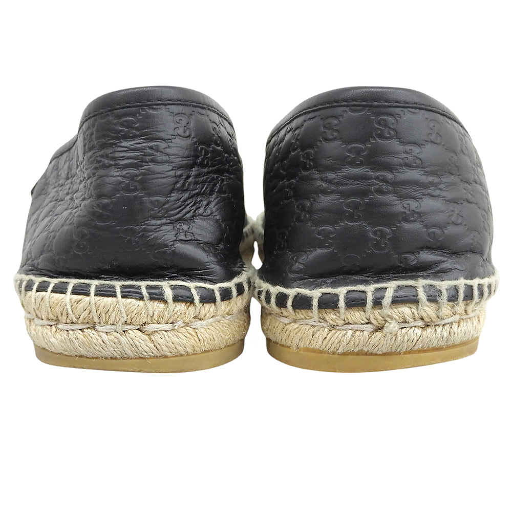 GUCCI グッチ マイクロGG スリッポン シューズ メンズ ブラック 8 1/2 667112 シューズ