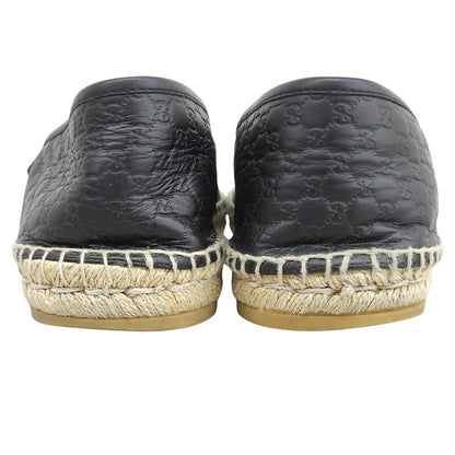 GUCCI グッチ マイクロGG スリッポン シューズ メンズ ブラック 8 1/2 667112 シューズ