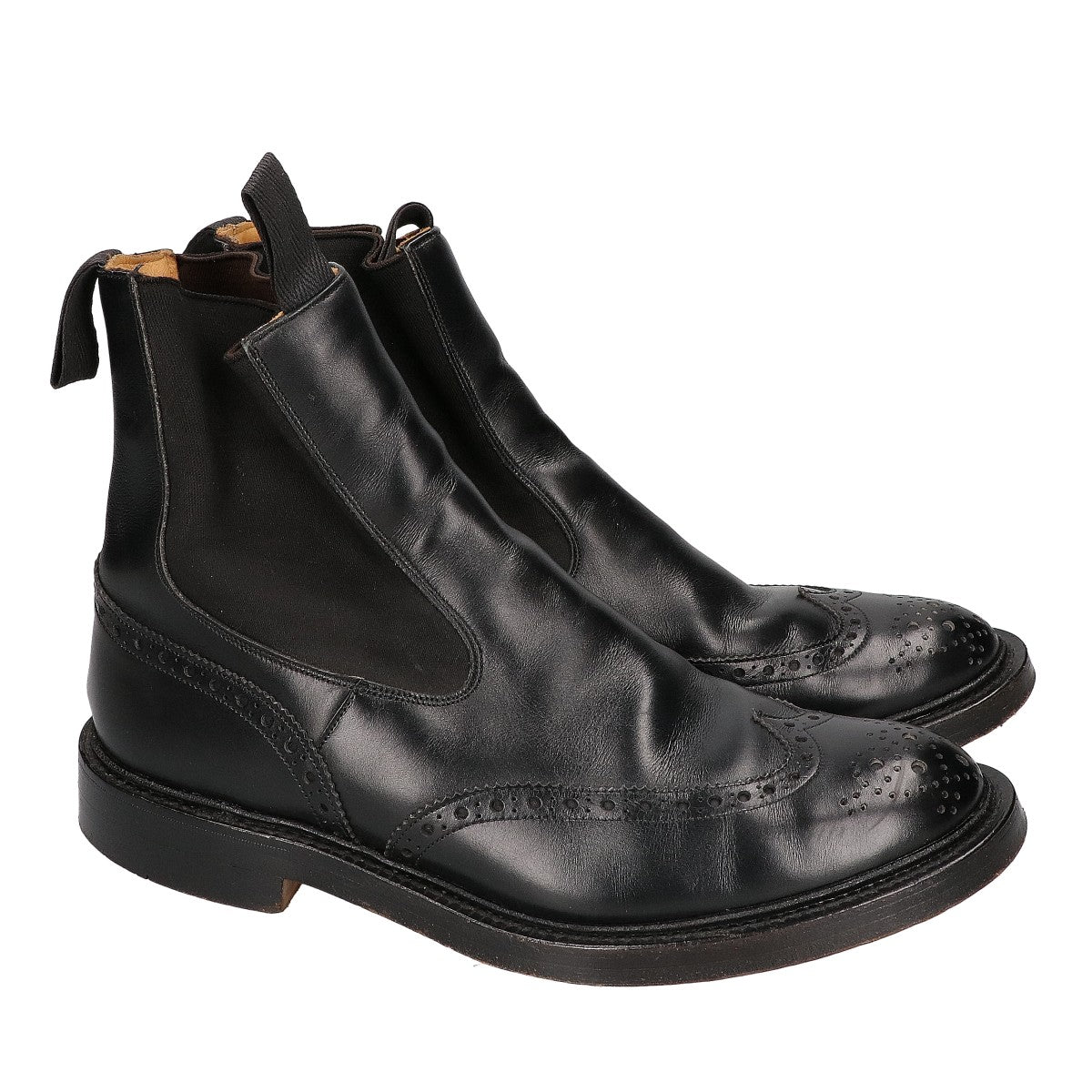 Tricker's トリッカーズ M2754 HENRY ウィングチップ サイドゴアブーツ シューズ