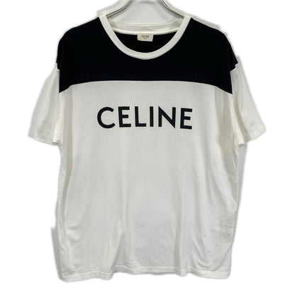 CELINE セリーヌ 2X839501F 21SS/ルーズフィット Tシャツ ホワイト ブラック トップス