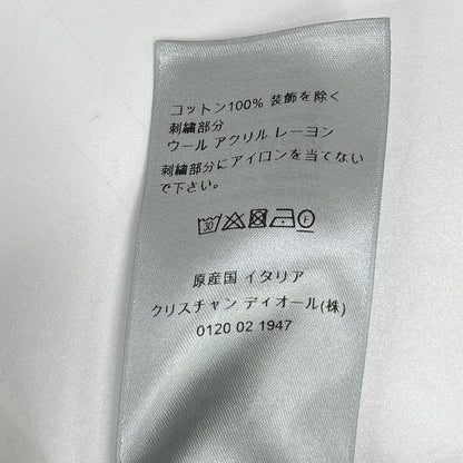 Dior HOMME ディオールオム 293J645A0677 CHRISTIAN DIOR ATELIER 刺繍胸ポケットTシャツ トップス