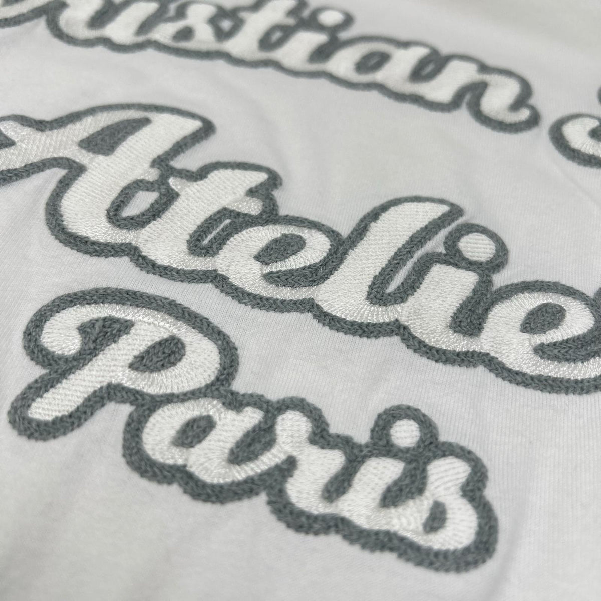 Dior HOMME ディオールオム 293J645A0677 CHRISTIAN DIOR ATELIER 刺繍胸ポケットTシャツ トップス