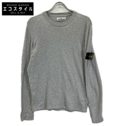 STONE ISLAND ストーンアイランド 761553289 グレー パッチ コットンニット トップス