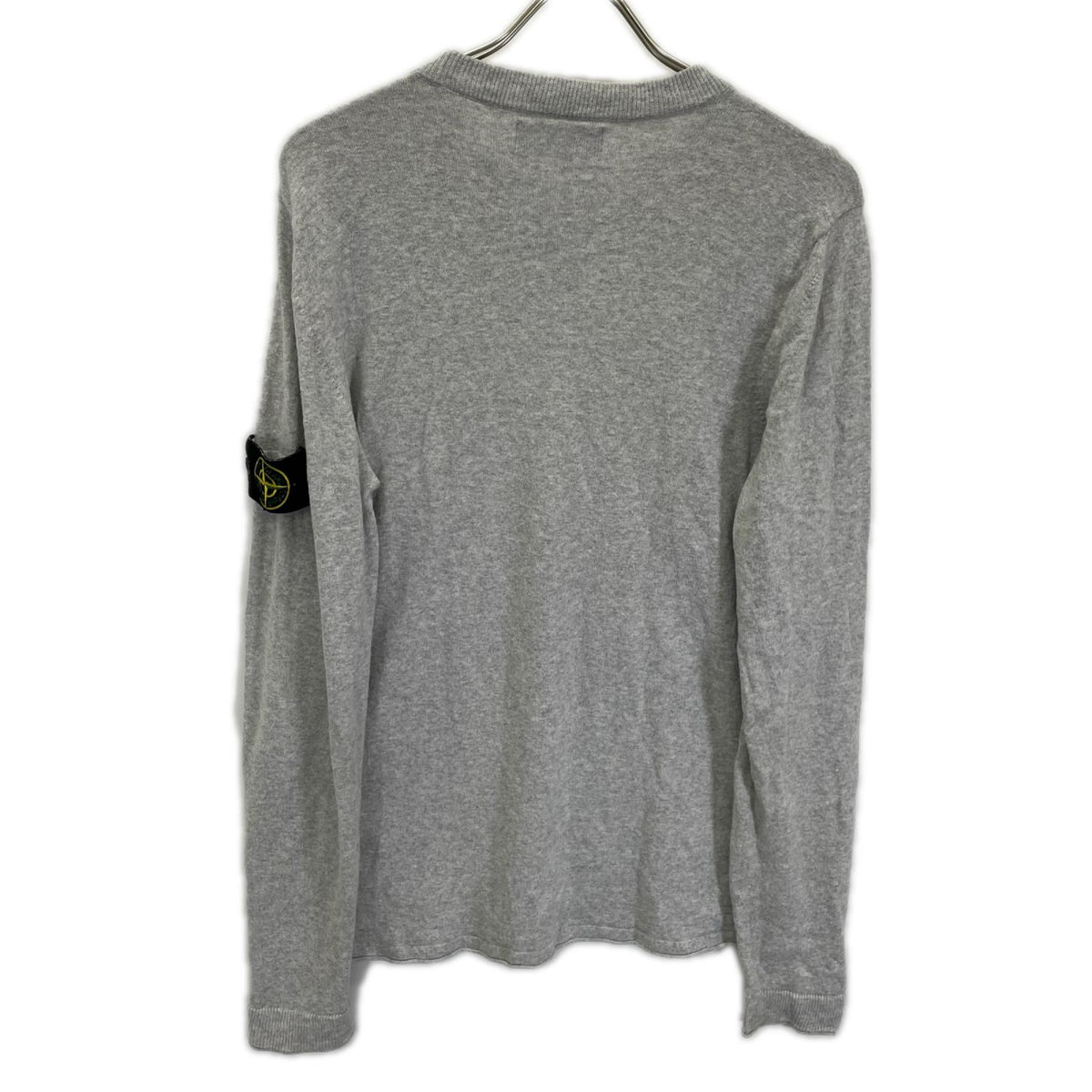 STONE ISLAND ストーンアイランド 761553289 グレー パッチ コットンニット トップス