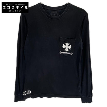 Chrome hearts クロムハーツ サークルCH+ ブラック 長袖シャツ トップス