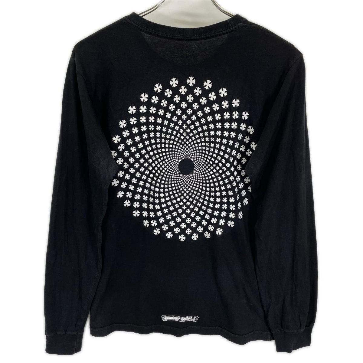Chrome hearts クロムハーツ サークルCH+ ブラック 長袖シャツ トップス