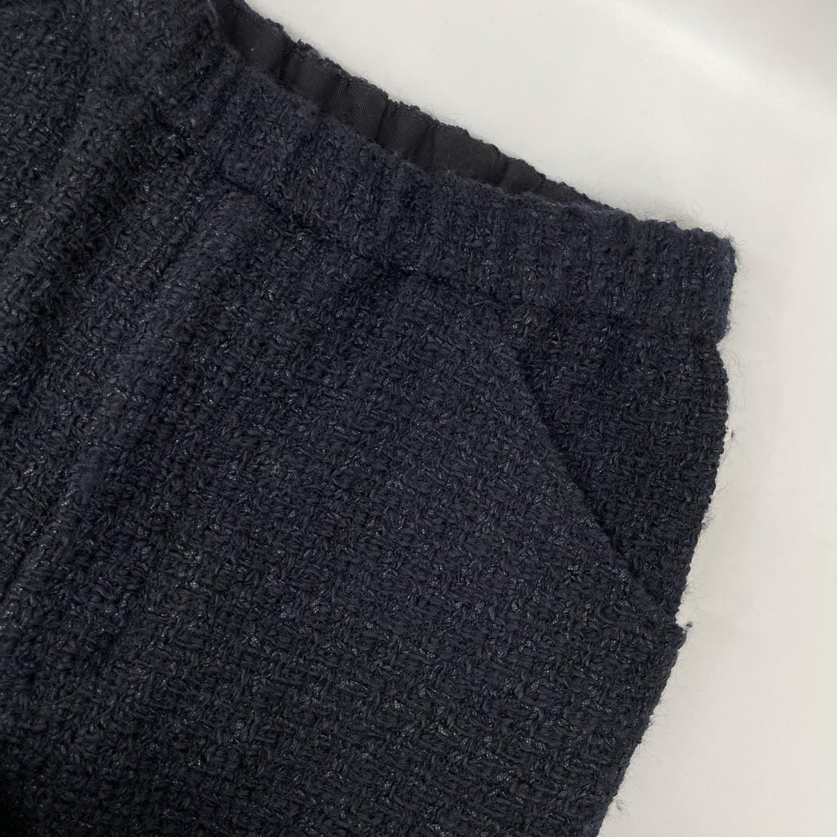 uru ウル 22AWFANCY TWEED EASY PANTSイージーパンツ22FFT03 ボトムス