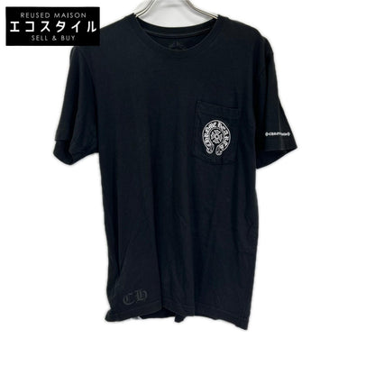 Chrome hearts クロムハーツ CH ホースシュー 半袖シャツ ブラック トップス