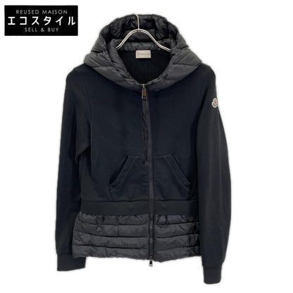 MONCLER モンクレール MAGLIA CARDIGAN ブラック ダウン切替 パーカー トップス