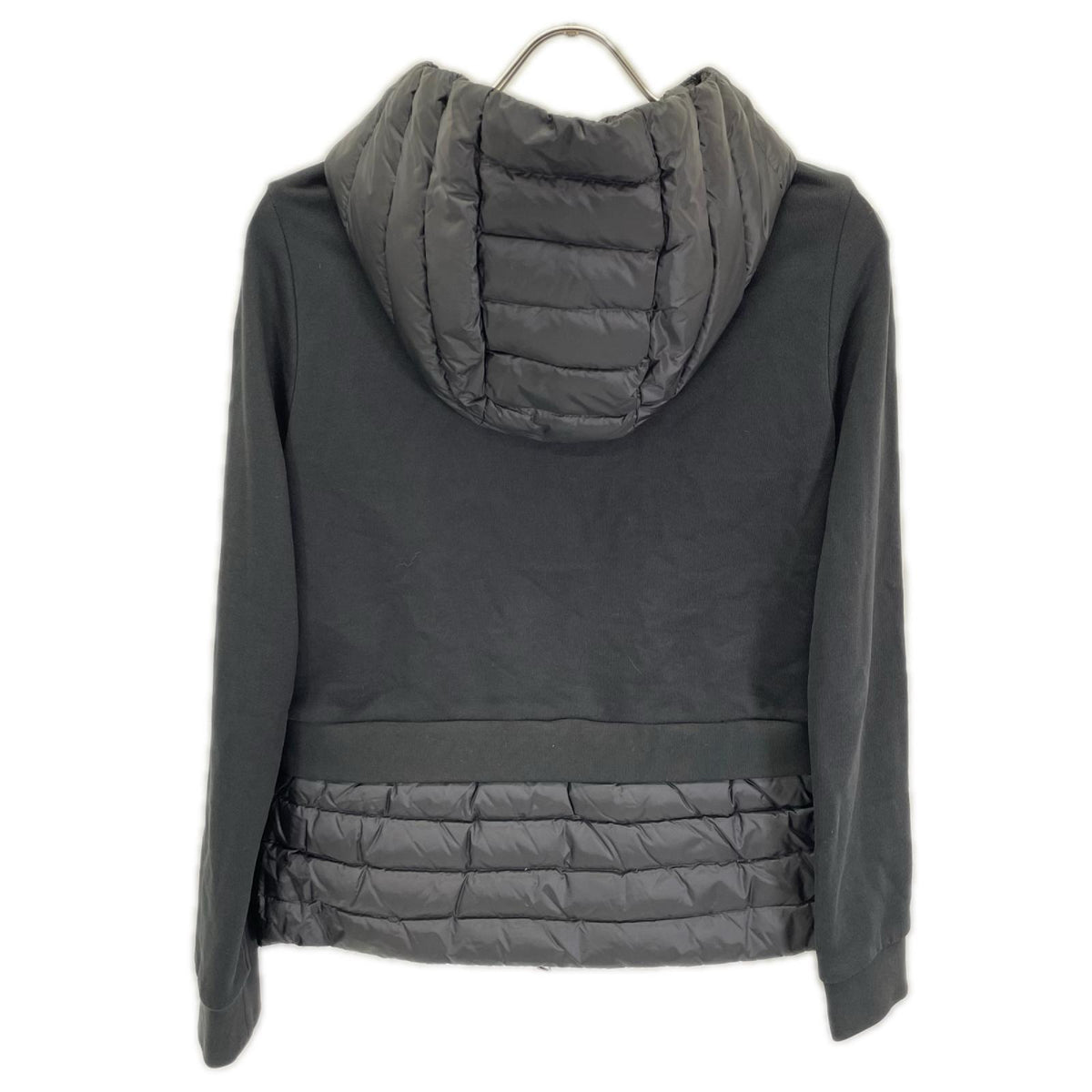 MONCLER モンクレール MAGLIA CARDIGAN ブラック ダウン切替 パーカー トップス