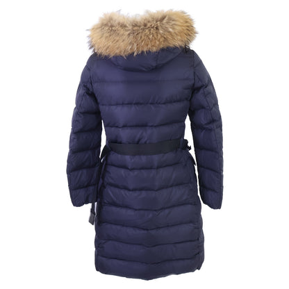 MONCLER モンクレール GENEVRIER ジェノブリエ ベルト/ファー付 フーディダウン コート