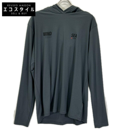 WIND AND SEA ウィンダンシ― WDS-O-PLT-24-Q1-02 POLARTEC メッシュフーディ― トップス