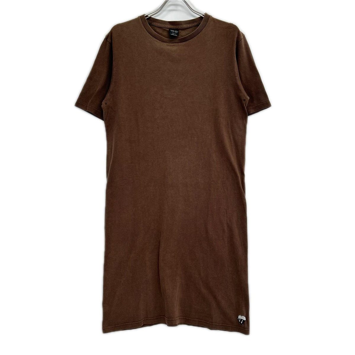 NUMBER (N)INE ナンバーナイン 本人期 ブラウン 半袖 ストーンズ ロングTシャツ トップス
