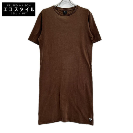 NUMBER (N)INE ナンバーナイン 本人期 ブラウン 半袖 ストーンズ ロングTシャツ トップス